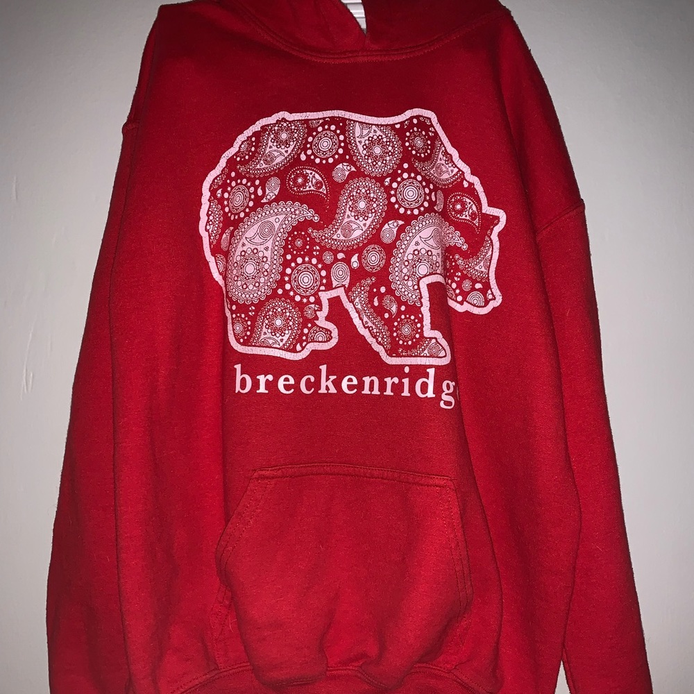 Comfy Red Breckinridge Sweatshirt